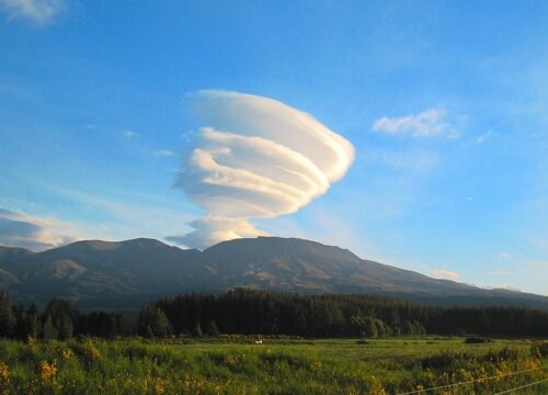 Can I Witness Unique Weather Phenomena Like Lenticular Clouds on Mt Kenya?