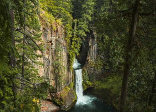 Can I Witness the Natural Waterfalls and Cascades on the Slopes of Mt Kenya?