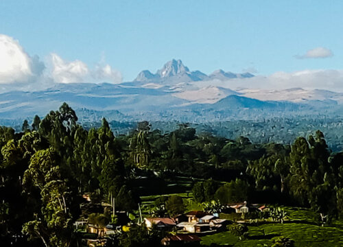 Can I Witness Unique Cloud Formations Around Mt Kenya?