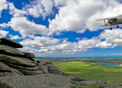 Can I request a scenic flight over Mount Kenya’s forests and waterfalls?