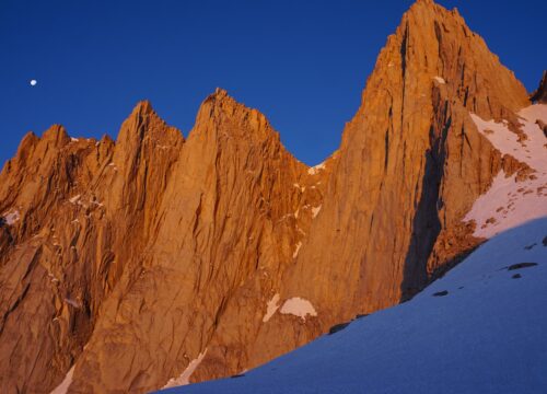 Are there any trekking camps in Mount Kenya?