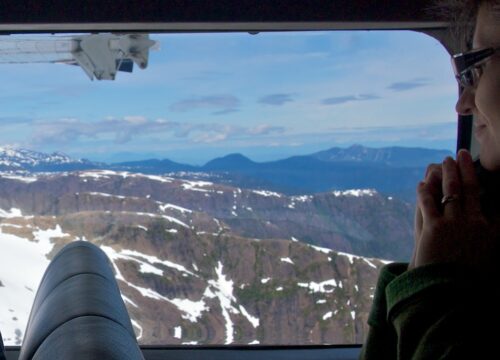 What is the cost of a scenic flight tour in Mount Kenya?