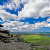 Can I book a scenic flight that includes landing on a remote airstrip in Mount Kenya?