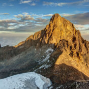 Is it possible to see Mount Kenya’s wildlife from the air?