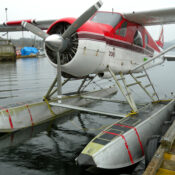 Are there age restrictions for passengers on scenic flights over Mount Kenya?