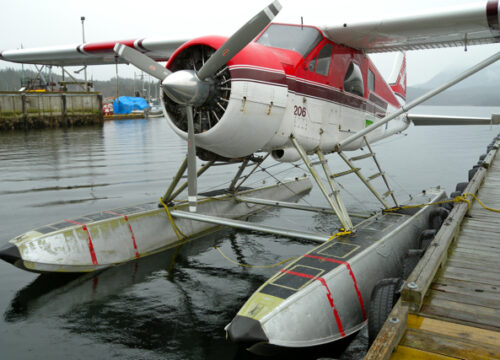 Are there age restrictions for passengers on scenic flights over Mount Kenya?