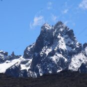 Can I book a sunrise or sunset scenic flight in Mount Kenya?