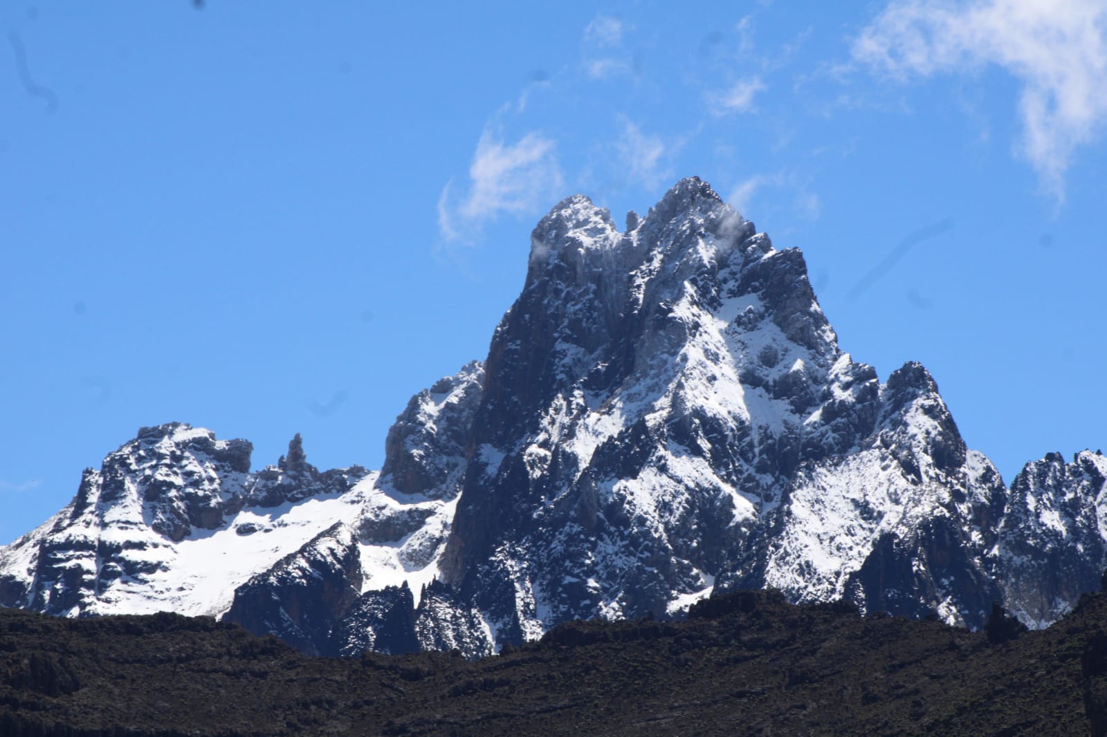 The Majestic Beauty of Mount Kenya: Exploring the Enchanting Glaciers from the Air