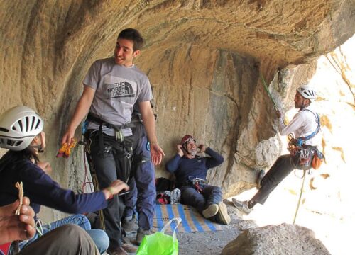 Are there any rock climbing festivals in Mount Kenya?