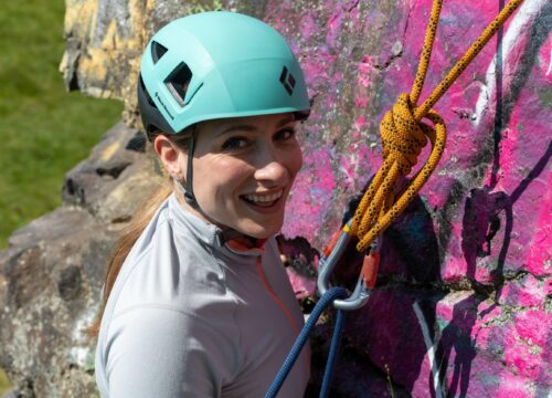 Are there any climbing schools for kids in Mount Kenya?