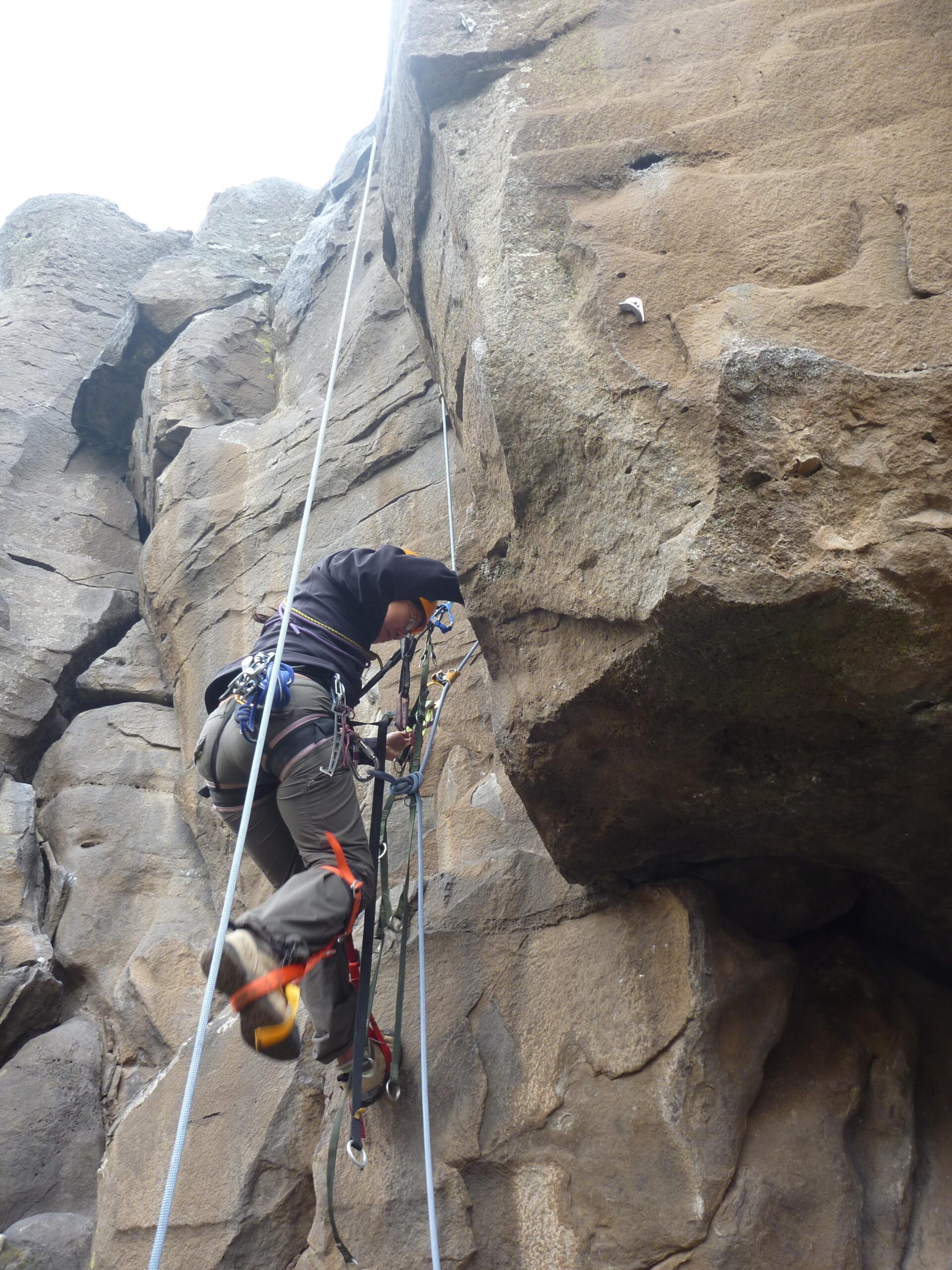 Is it possible to do aid climbing in Mount Kenya?